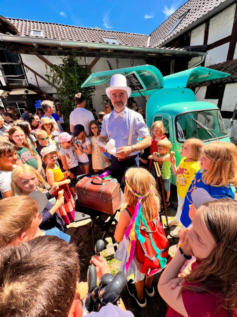 Kindergeburtstag Zauberer Pascal Thomas