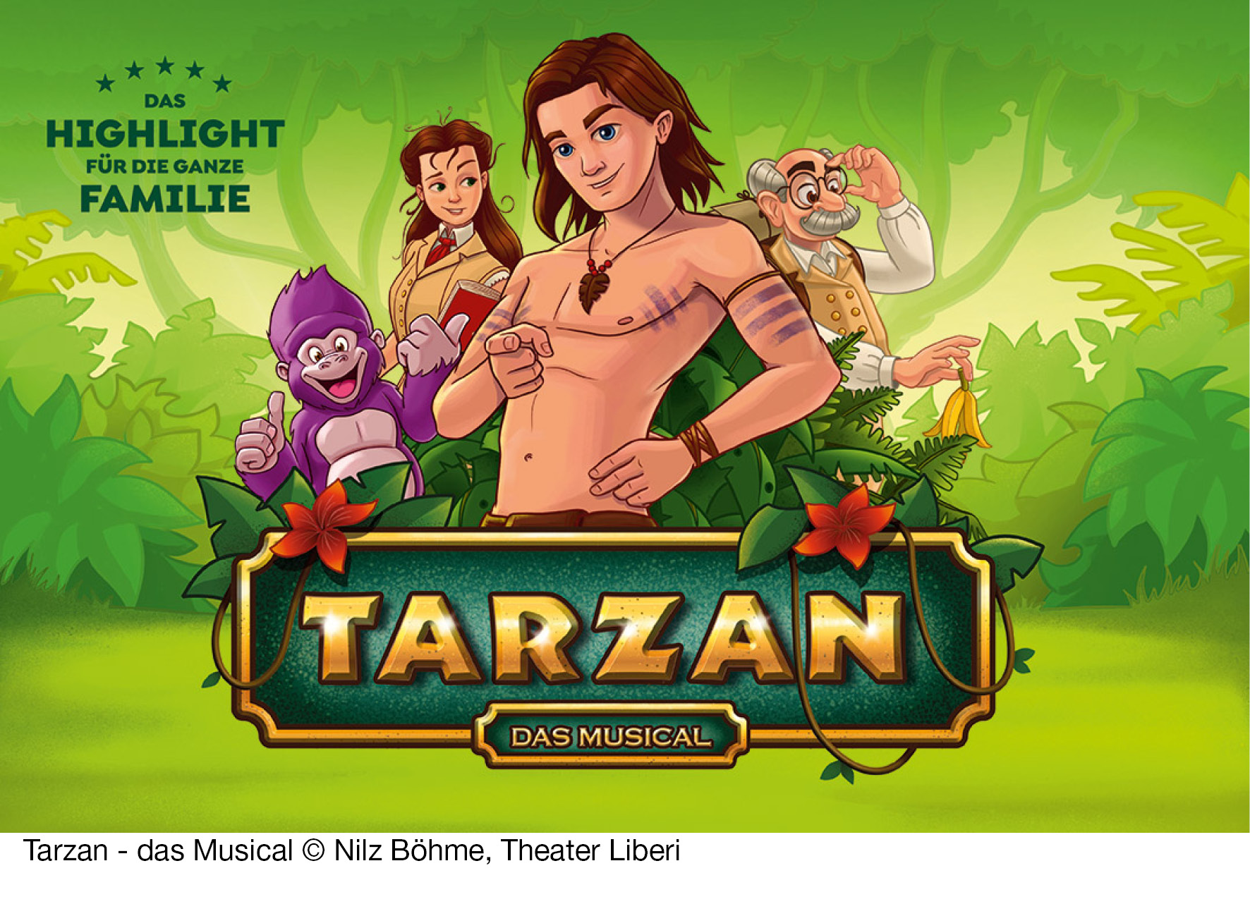 "Tarzan - das Musical" - Solingen 3 Theater Liberi